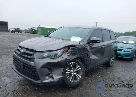 2019 Toyota Highlander Le Plus из США, поврежденный, VIN 5TDBZRFH5KS736089